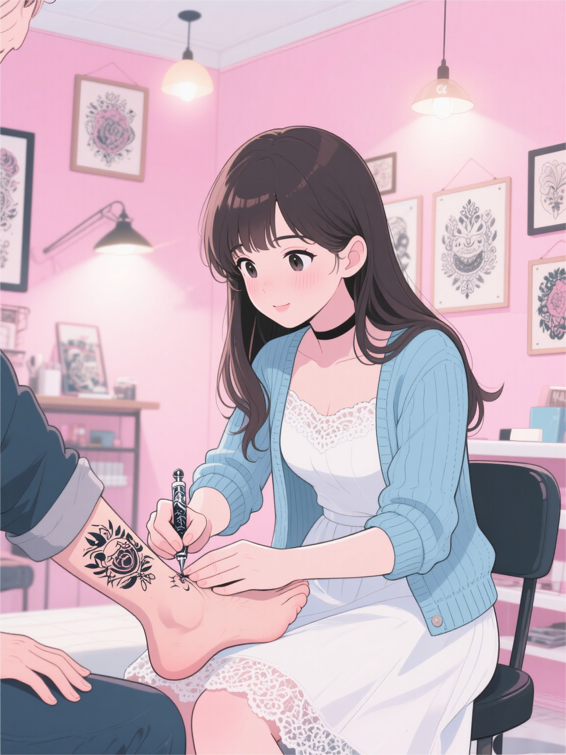 纹身师的生活